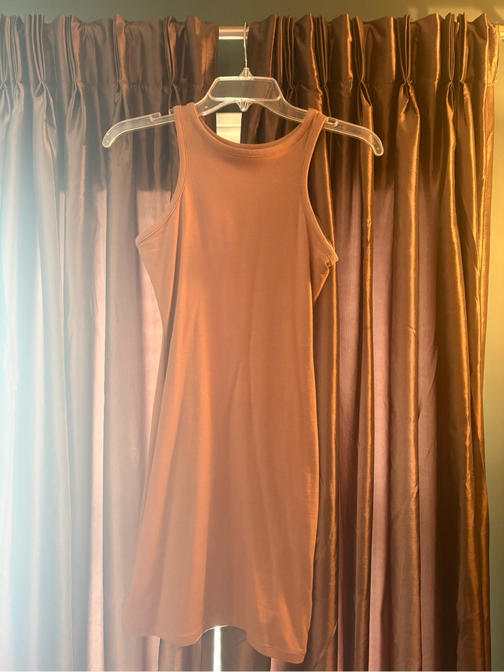 wild fable Sleeveless Tan Mini Dress